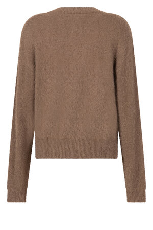 Zoso 254 Patty Knitted Cardigan - Mocha