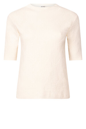 Zoso 254 Posh Knitted Sweater - Off White