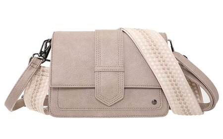 Ook-Leuk schoudertasje Rione - taupe