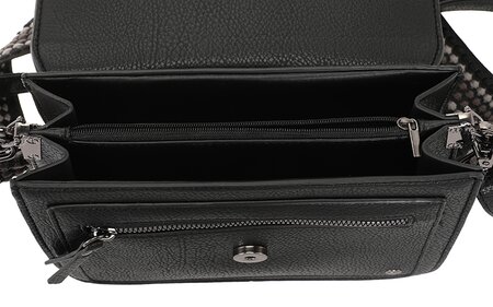 Ook-Leuk schoudertasje Rione - black