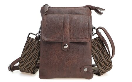Ook-Leuk telefoontasje Tyler - browny