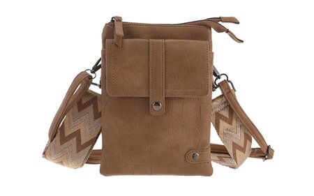 Ook-Leuk telefoontasje Tyler - light camel