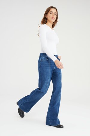 COJ Layla dark blue jeans (lengte 32)