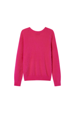 Vila Joy trui dark pink - Isadora L-12-X
