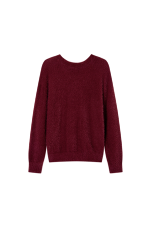 Vila Joy trui Bordeaux rood - Isadora L-12-X