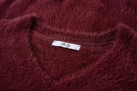 Vila Joy trui Bordeaux rood - Isadora L-12-X