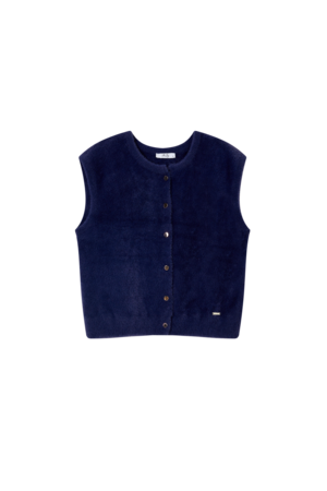 Vila Joy vest / gilet dark navy Isadora L-13-D