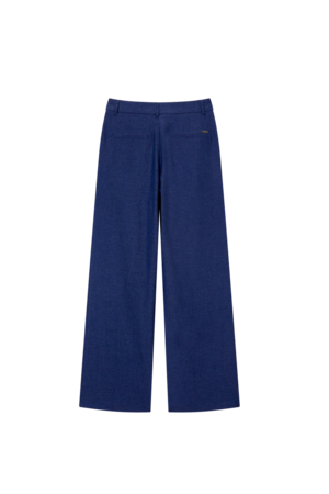 Vila Joy broek Isadora L-37-L middle blue