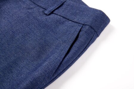 Vila Joy broek Isadora L-37-L middle blue