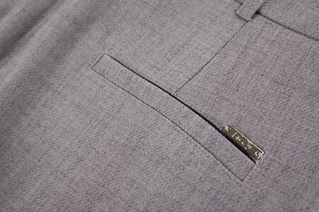 Vila Joy broek Eglantine L-37-D grey