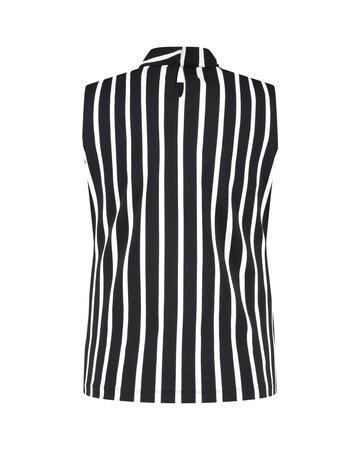 Lady Day Top Maud Black/Wool White stripe L24.380.2943