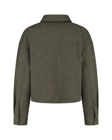 Lady Day jacket Merci Brushed Dark Olive L30.875.2918