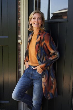 NED Fresa LS-RMJ Furry Knit  - Butterum Brown (25W1-U172-05)