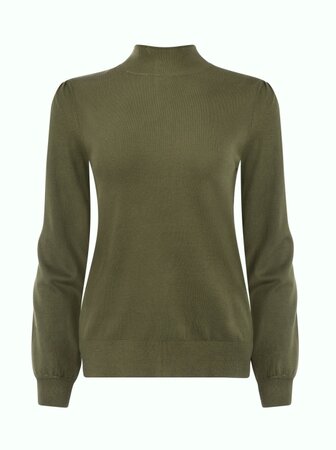 NED  Trui - Keran Army LS-RMB Brei (25W1-U106-12)