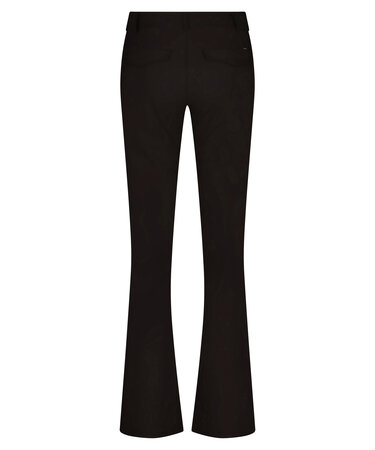 Lady Day Poppy flared broek - Dark brown bruin