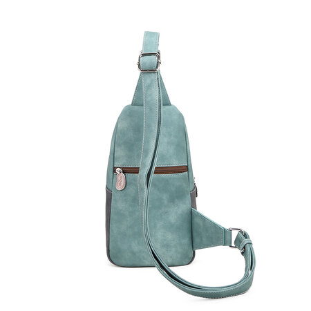 Hi-di-Hi CL26 Carol Rugtas / crossbody aqua / dark grey