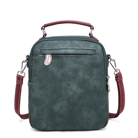 Hi-di-Hi tas TRV14 Traveller Hand-/schoudertas donkerblauw/aqua