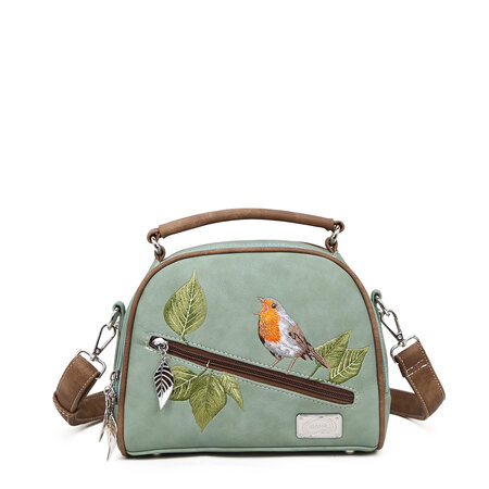  Hi-di-Hi tas  CT03 Chitter Hand-/ schoudertas groen