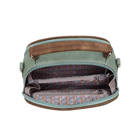  Hi-di-Hi tas  CT03 Chitter Hand-/ schoudertas groen