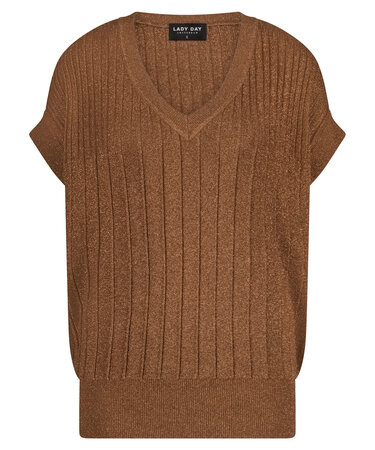 Lady Day shirt Myrthe - chocolat 