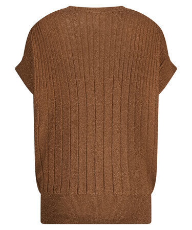 Lady Day shirt Myrthe - chocolat 