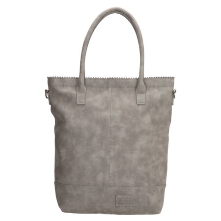 Zebra shopper midden grijs