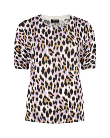 Lady Day Sage sweater sutton print paars