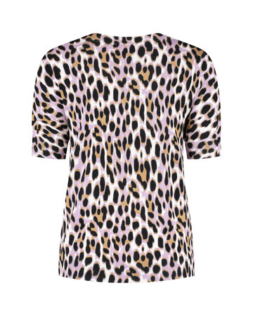 Lady Day Sage sweater sutton print paars