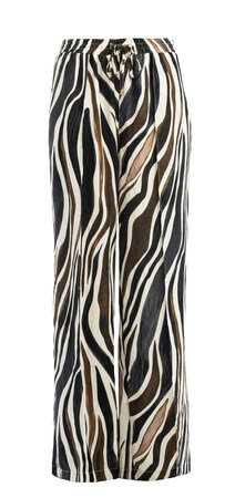 NED Yura broek brown Zebra print Woven
