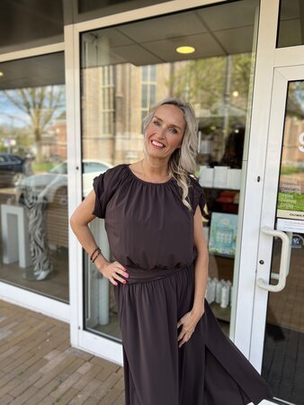 Lady Day Maxie dark brown top