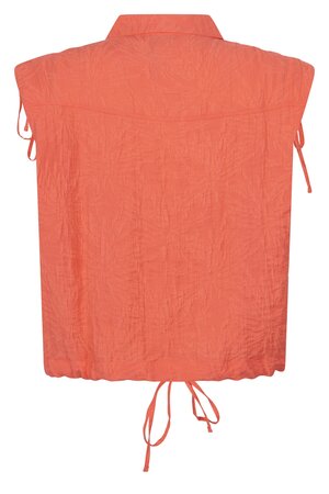 Zoso 262 Fabienne coral blouse