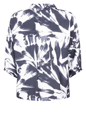 Zoso 262 Yvette navy blouse