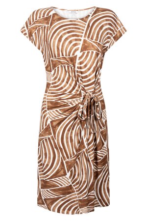 Zoso 262 Claire summer camel jurk
