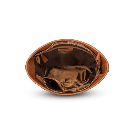 Bag2Bag Sala New schoudertas cognac tan