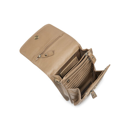 Bag2Bag Yuka XXL Dark Stone schoudertas