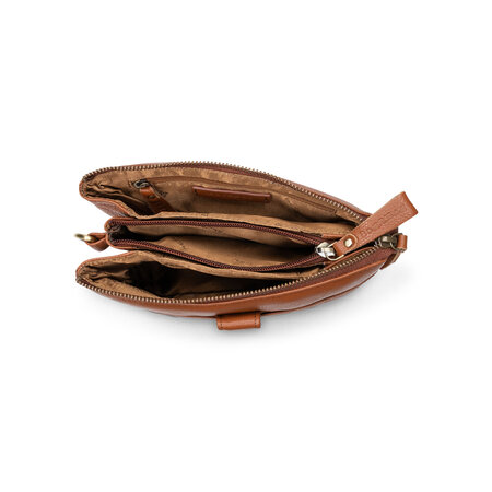 Bag2Bag Dover Cognac schoudertas