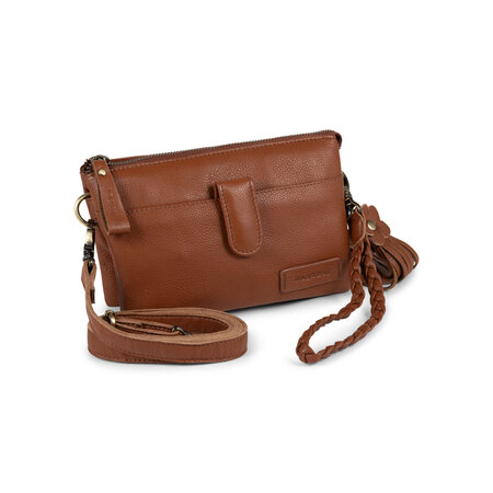 Bag2Bag Dover Cognac schoudertas