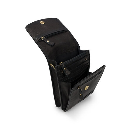 Bag2Bag - Yuka XXL zwart schoudertas