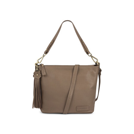 Bag2Bag Minto DK stone schoudertas