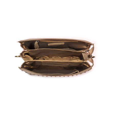 Bag2Bag Yale Dark Stone schoudertas