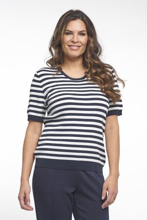 Zoso 262 gaby wit/blauw shirt