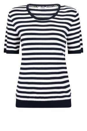 Zoso 262 gaby wit/blauw shirt
