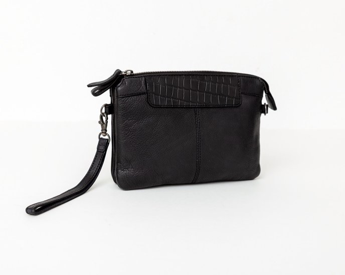 Bag2Bag -  Dames clutch / schoudertas Mora - black