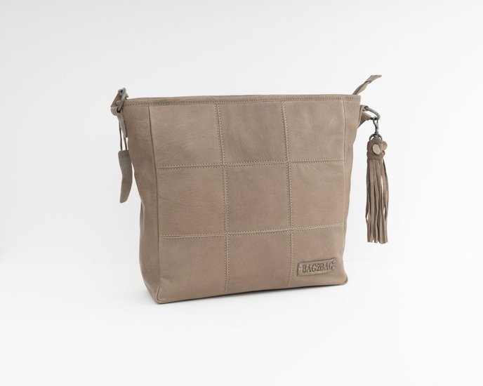Bag2Bag - Dames handtas Sarnia - totone grey-taupe