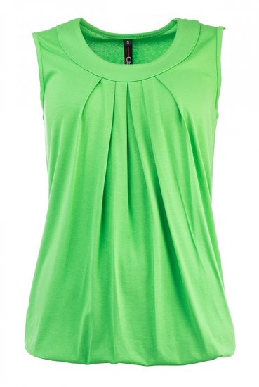 NED top Dafne SL Heavy Tricot, Electric Green