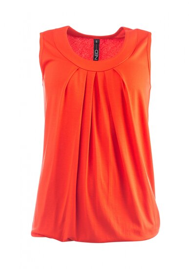 NED top Dafne SL Heavy Tricot - red