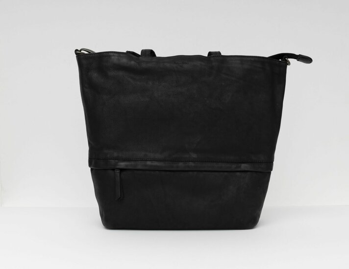 Bag2Bag Limited Edition Fyrde schoudertas - Black-Zwart