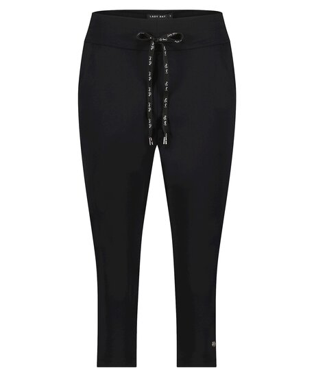 Lady Day Traiger Capri black - zwart