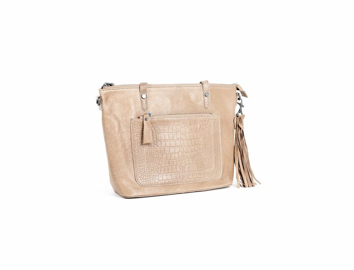 Bag2Bag Evora schoudertas - Grey / Taupe