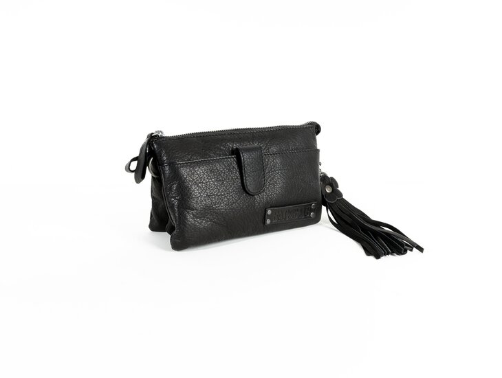 Bag2Bag -  Dames clutch / schoudertas Dover - Zwart